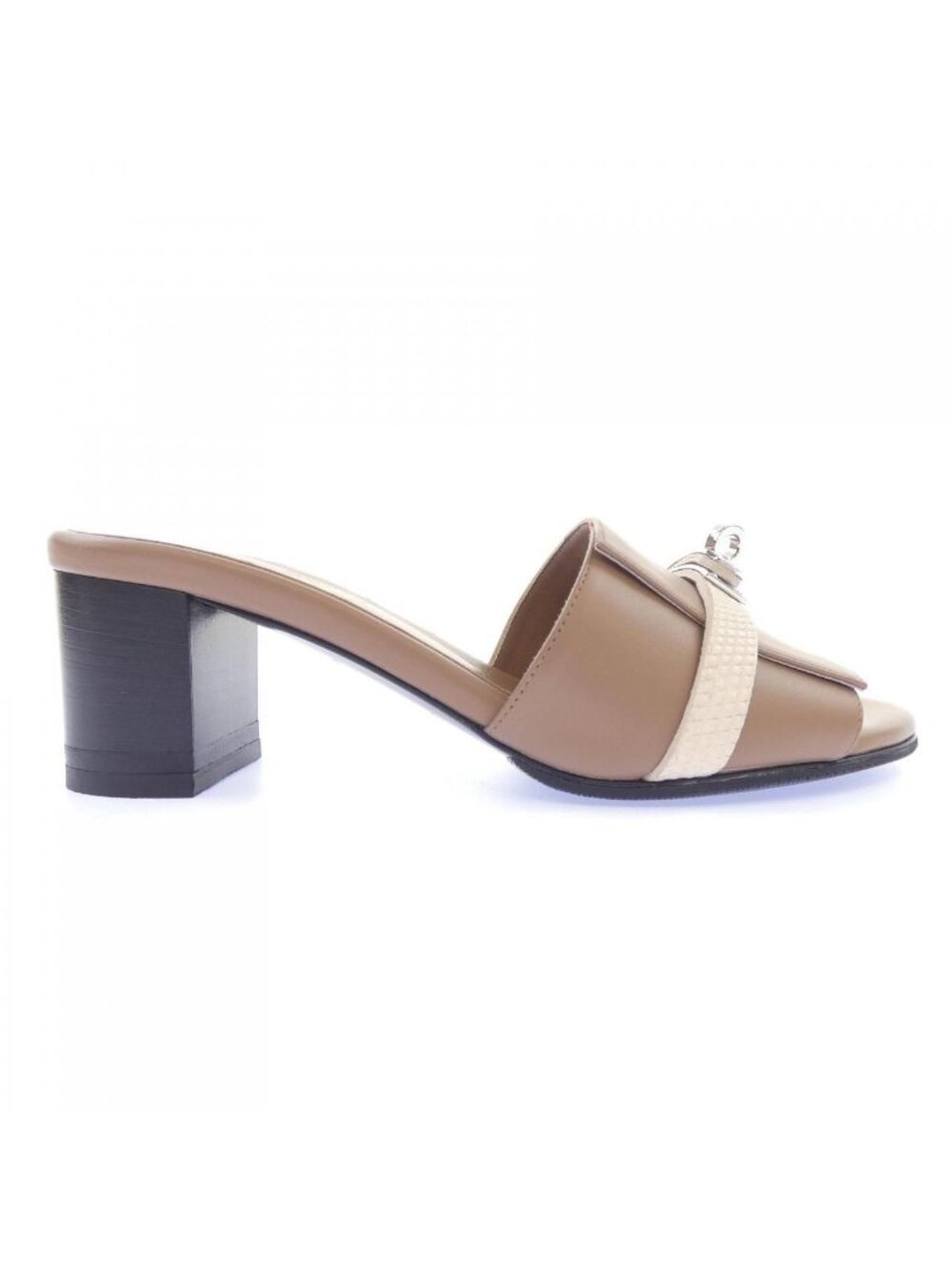 Hermes Gigi Kelly Buckle Sandals - Picture 1 of 6